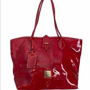Dooney and Bourke Cherry Red Patent Bag